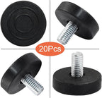 20Pcs 5/16" Thread Adjustable Furniture Levelers, M8 Stainless Steel Screw in - Image 3