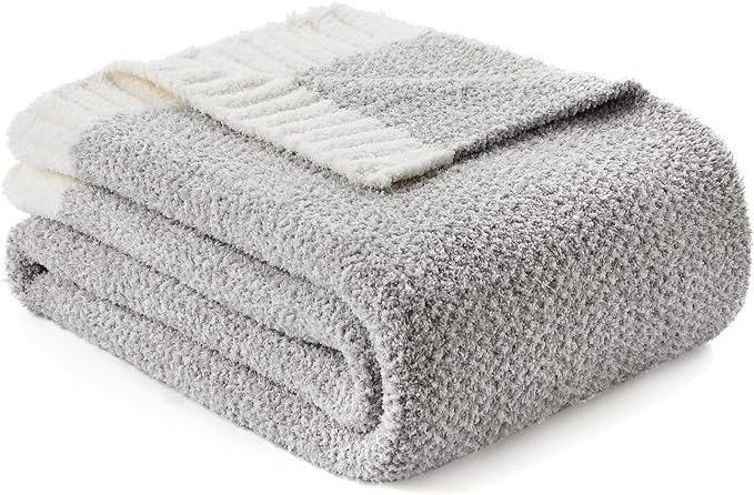 Snuggle Sac Buttery Grey Throw Blanket by SnuggleSac