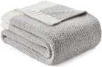Snuggle Sac Buttery Grey Throw Blanket by SnuggleSac