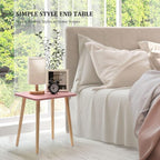 FORAOFUR Small Accent Table, Modern Mini Coffee Table - Image 5