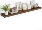 Acovy 55 Inch Floating Shelves, Wooden Shelves by Acovy