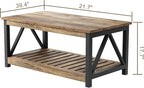 ChooChoo Farmhouse Coffee Table - Image 3