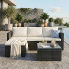 JAMFLY 3-Piece Outdoor Sectional Sofa Set - Image 3