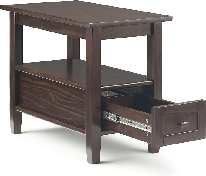 SIMPLIHOME Warm Shaker Solid Wood Transitional-Style 48-inch Wide Coffee Table - Image 6