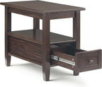 SIMPLIHOME Warm Shaker Solid Wood Transitional-Style 48-inch Wide Coffee Table - Image 6