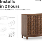 COLAMY 60" Sideboard Buffet Cabinet - Image 8