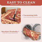 SERISSA 2x3 Washable Non Slip Boho Small Area Rug - Image 3
