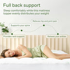 Niagara Sleep Solution Ultra Soft California King Size Mattress Topper - Image 4