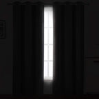 Frost Grey Blackout Curtains 34 x 84 Inch Length/Set of 2 Curtain - Image 3