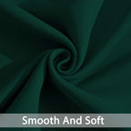 Yakamok Room Darkening Curtains 52x72 inch Length Dark Green-Living Room | 2 - Image 5