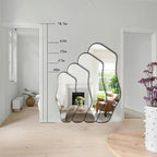 Irregular Wall Mirror, Modern Organic Shaped Mirrors - Image 6