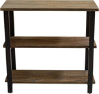 Alaterre Furniture Pomona Living Room 3-Tier Solid Wood Under-Window Bookshelf - Image 10