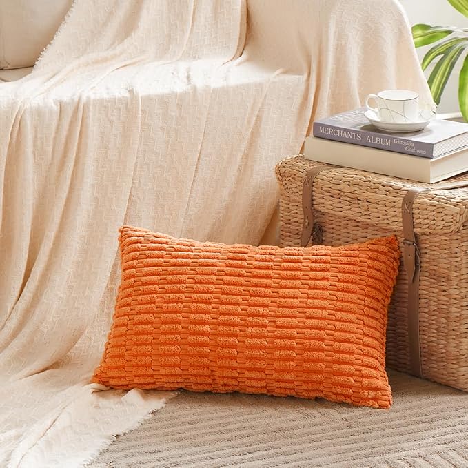Fancy Homi 4 Packs Decorative Throw Pillow Covers - Image 2