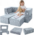 MeMoreCool Modular Kids Play Couch Sofa – Glow-in-the-Dark Star Design by MeMoreCool