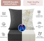 Outdoor Deep Seat Cushion Set, 24x24 Inch Water-Resistant & Fade-Resistant - Image 4
