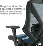 STAPLES Ergonomic Task Chair, Lumbar Support - Image 6