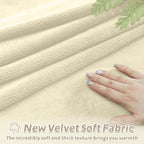 Arfntevss Sectional Recliner Couch Covers Velvet Corner Sectional Sofa Cover - Image 4