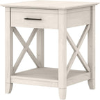 Bush Home End Table with Drawer, Nightstand with Storage, Living Room and - Image 8