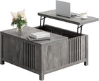 knoworld Farmhouse Lift Top Coffee Table - Image 9