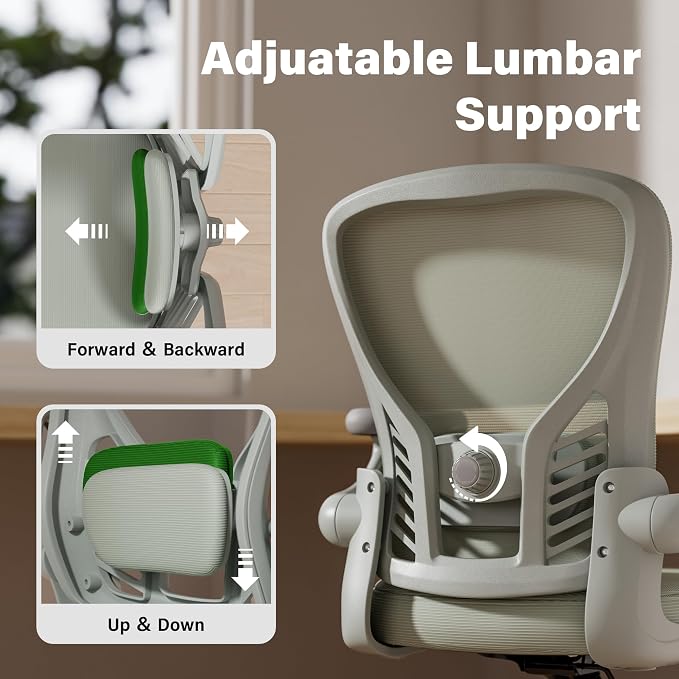 GYI Ergonomic Office Chair, Mesh Desk Chair - Image 3