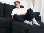 EASE MOOSE Oversized Sectional Modular Sofa, Large L Sectional Couch Wide Deep - Image 5