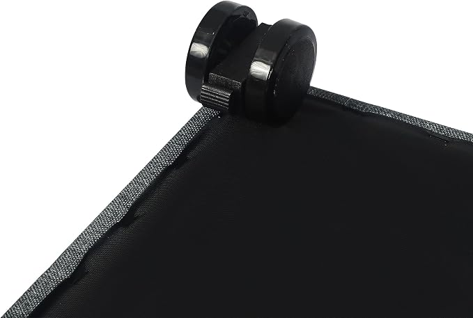 Adeco 17.5" Square Fabric Ottoman - Image 8
