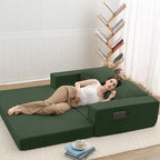 COMAX Convertible Sofa Bed Queen, Folding Fold Out Couch Bed, Floor Futon Couch - Image 4