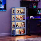 Magshion Display Cabinet, 4-Tier Curio Cabinet - Image 4