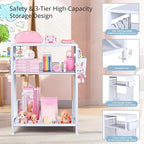 ECOLOVI Kids Nightstand 19in High - Image 7