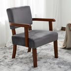 FAGAGA Modern Accent Chair, Upholstered Living Room Chairs - Image 3