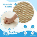 Outdoor Deep Seat & Back Cushion Set, 24 x 24 Inch Water Repellent and Fade - Image 4