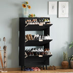 Shoe Cabinet Storage, Modern Freestanding Organizer - Image 6