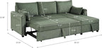 Queen Sleeper Sofa, Convertible Sofa Bed - Image 3