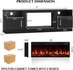 LEMBERI Fireplace tv Stand - Image 2