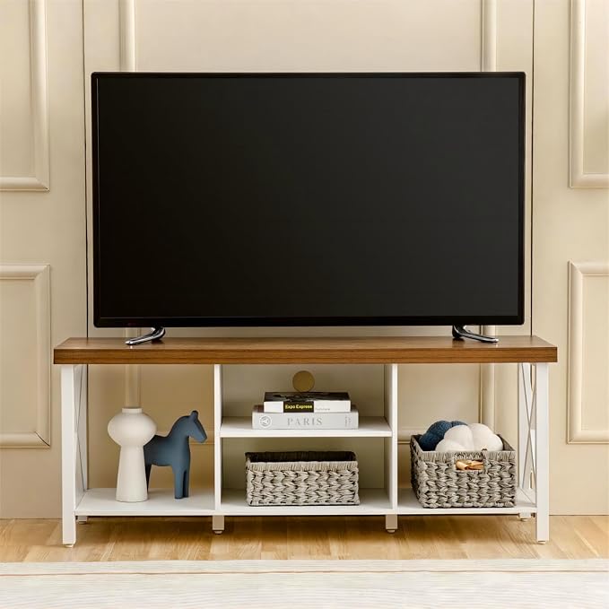 GAZHOME TV Stand for TV up to 55 Inches, TV Cabinet - Image 2
