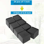 Bed Risers 1 inch, 2 inch, 3 inch, 4 inch Heavy Duty, Adjustable Furniture Riser - Image 3