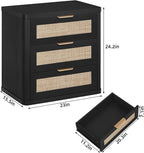 LEYAOYAO Rattan Night Stand - Image 3