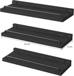 RYOFOBETTO Floating Shelves for Wall Decor Bathroom Shelves Over Toilet - Image 3