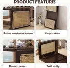 Japanese Floor Table: Large Portable Folding Coffee Table Solid Wood Japanese - Image 5