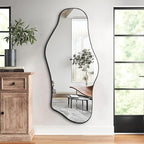 Large Irregular Mirror, Modern Organic Shape Mirror - Image 2