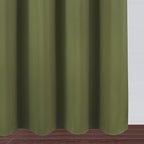 Olive Green Blackout Curtains/52 x 84 Inch Long/Set of 2 Curtain Panels/Thermal - Image 9