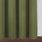 Olive Green Thermal Blackout Curtains/42 x 84 Inch/Set of 2 Panels Room - Image 9