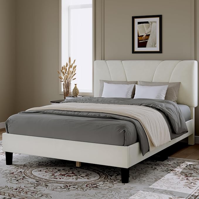 Novilla Queen Bed Frame, Queen Size Bed Frame - Image 3