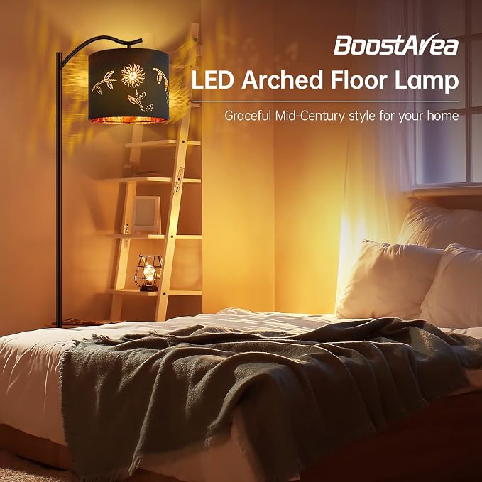 BoostArea Flower Shade Floor Lamp - Image 2