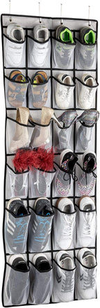 SAVERHO Over the Door Shoe Organizer, Hanging Shoe Organizer - Image 7
