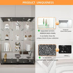 LFT HUIMEI2Y Glass Display Cabinet 12 Shelves - Image 7