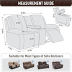 TAOCOCO Loveseat Recliner Cover - Image 5