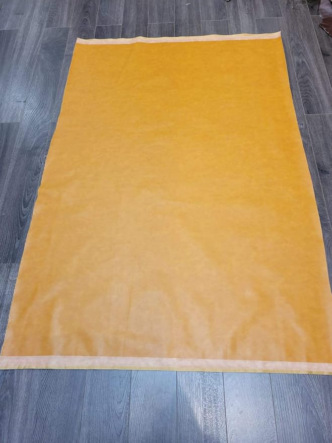 Caramel Light Tan Soft Faux Vegan PU Leather by The Yard Synthetic Pleather 0.9 - Image 3