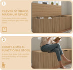 Bobve L-Shape Storage Bench - Image 6