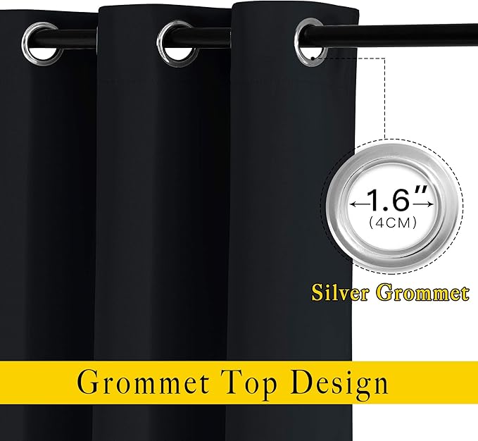 NICETOWN Patio Blackout Curtain Shades - Image 2